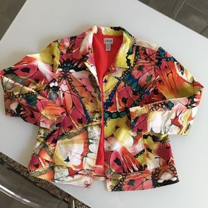 Chico’s colorful jacket